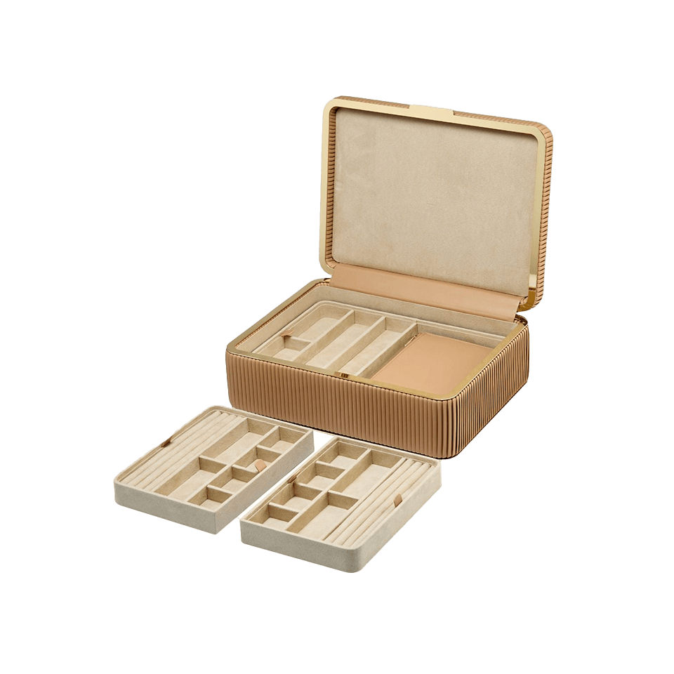 WOLF Bella Large Jewellery Box Mocha