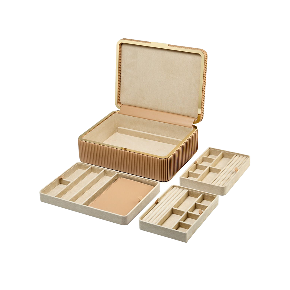 WOLF Bella Large Jewellery Box Mocha