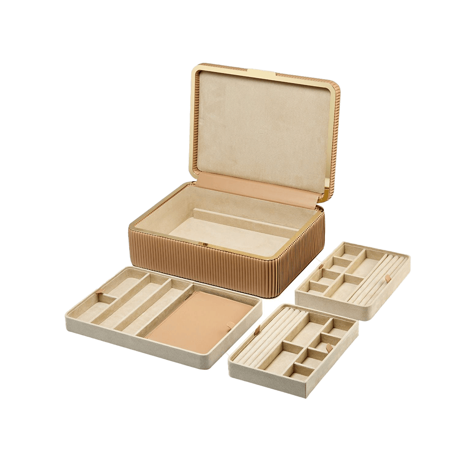 WOLF Bella Large Jewellery Box Mocha