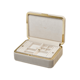 WOLF Bella Medium Jewellery Box Bone