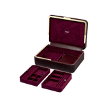 WOLF Bella Medium Jewellery Box Bordeaux