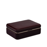 WOLF Bella Medium Jewellery Box Bordeaux