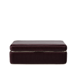 WOLF Bella Medium Jewellery Box Bordeaux
