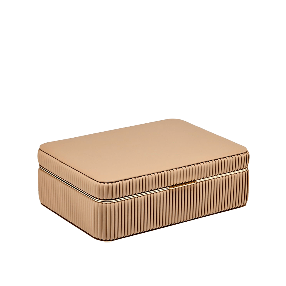 WOLF Bella Medium Jewellery Box Mocha