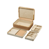 WOLF Bella Medium Jewellery Box Mocha