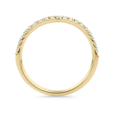 0.34 Carat Diamond Chevron Ring in 18ct Yellow Gold