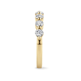 0.70 Carat Floating Diamond Wedding Ring in 18ct Yellow Gold - Hardy Brothers Jewellers