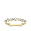 0.70 Carat Floating Diamond Wedding Ring in 18ct Yellow Gold - Hardy Brothers Jewellers