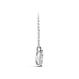 0.25 Carat Marquise Cut Diamond Pendant in 18ct White Gold