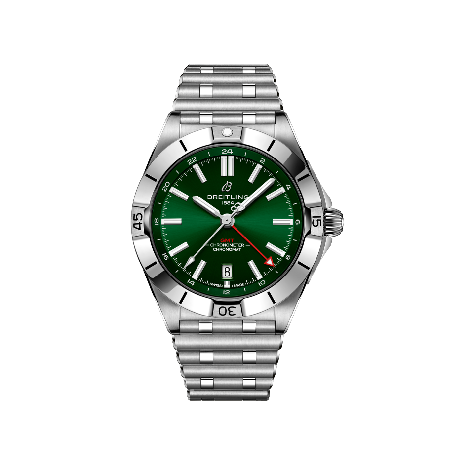 Breitling Chronomat Automatic GMT 40 A32398101L1A1 Hardy Brothers Jewellers