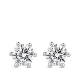 Quintessential 1.40ct Diamond Stud Earrings in 18ct White Gold