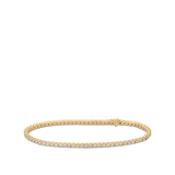 2 Carat Diamond Tennis Bracelet in 18ct Yellow Gold - Hardy Brothers
