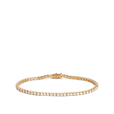3.00 Carat Diamond Tennis Bracelet in 18ct Yellow Gold Hardy Brothers Jewellers