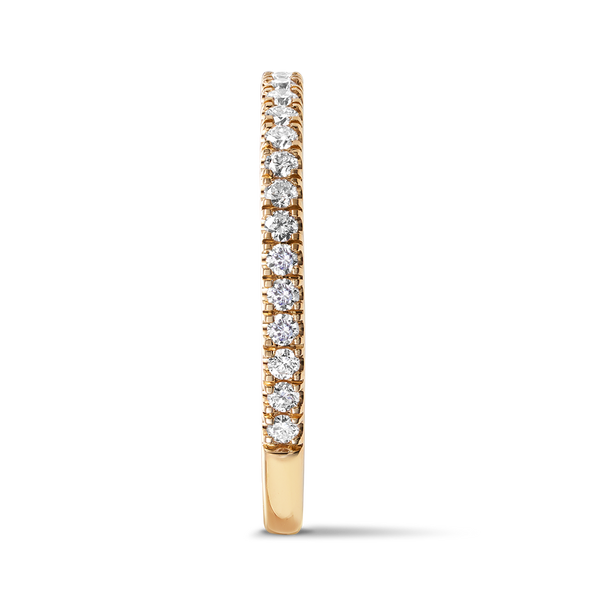 Raffiné 0.34 Carat Diamond Wedding Ring in 18ct Yellow Gold Hardy Brothers Jewellers