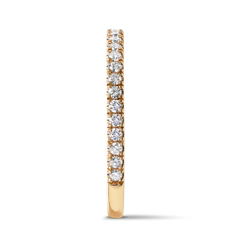 Raffiné 0.34 Carat Diamond Wedding Ring in 18ct Yellow Gold Hardy Brothers Jewellers