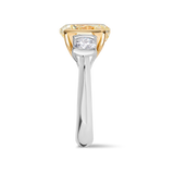 Vault 6.02 Carat Yellow and White Diamond Ring Hardy Brothers