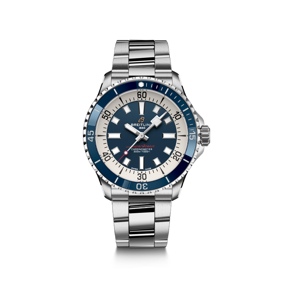 Breitling superocean 42 clearance blue