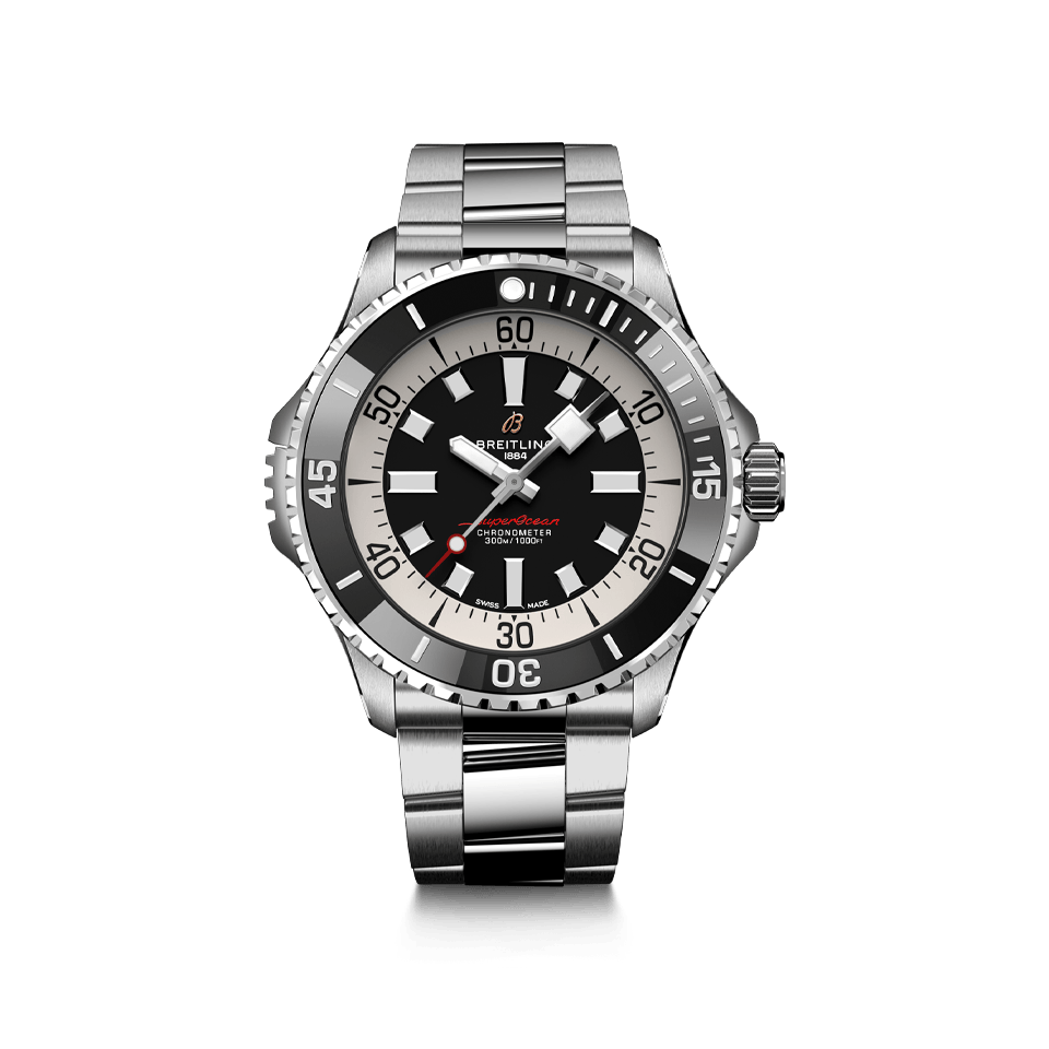Breitling Superocean Automatic 46 Black Steel A17378211B1A1