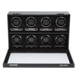 WOLF 1834 British Racing Black 8 Piece Watch Winder | Hardy Brothers Jewellers
