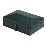 WOLF 1834 British Racing Green 8 Piece Watch Box | Hardy Brothers Jewellers