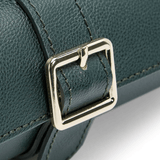 WOLF 1834 British Racing Green Triple Watch Roll | Hardy Brothers Jewellers