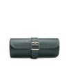 WOLF 1834 British Racing Green Triple Watch Roll | Hardy Brothers Jewellers