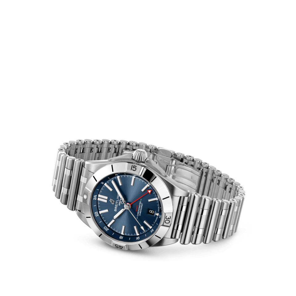 Breitling Chronomat Automatic GMT 40 A32398101C1A1 Hardy Brothers Jewellers