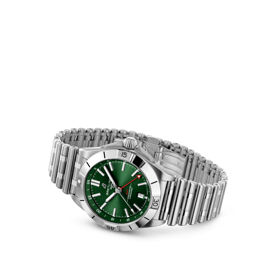 Breitling Chronomat Automatic GMT 40 A32398101L1A1 Hardy Brothers Jewellers