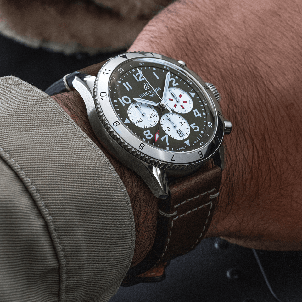 Breitling Super AVI B04 Chronograph GMT 46 Curtiss Warhawk Breitling