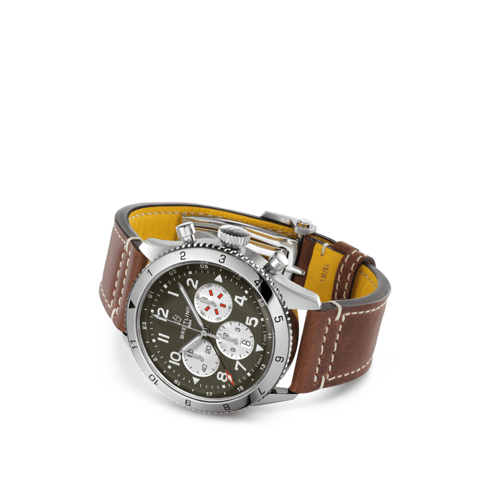 Breitling Super AVI B04 Chronograph GMT 46 Curtiss Warhawk Breitling
