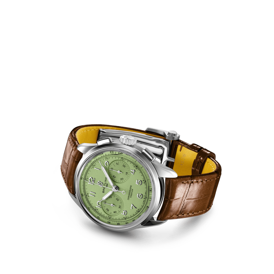 Breitling Premier Heritage Manual Chronograph 40mm Watch AB0930D31L1P1