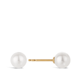 Akoya Pearl Stud Earrings in 18ct Yellow Gold Hardy Brothers Jewellers
