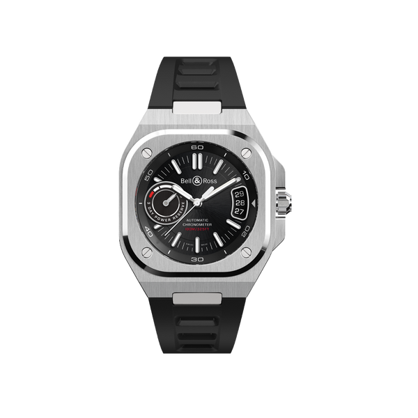 Bell & Ross BR-X5 Black Dial Stainless Steel Automatic Watch 41mm BRX5R-BL-ST/SRB Hardy Brothers Jewellers