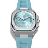 Bell & Ross BR-X5 Ice Blue Rubber Strap - Hardy Brothers Jewellers