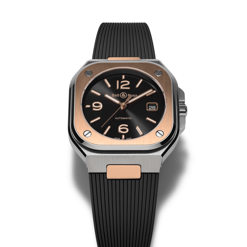 Bell & Ross BR-05 Automatic 40mm Watch BR05A-BL-STPG/SRB