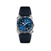 Bell & Ross BR 03-93 GMT Blue | Hardy Brothers Jewellers
