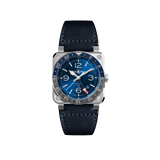 Bell & Ross BR 03-93 GMT Blue | Hardy Brothers Jewellers