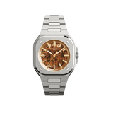 Bell & Ross BR 05 Skeleton Golden Hardy Brothers Jewellers