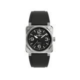 Hardy Brothers Jewellers | Bell & Ross BR 03 Black Steel 41.00mm