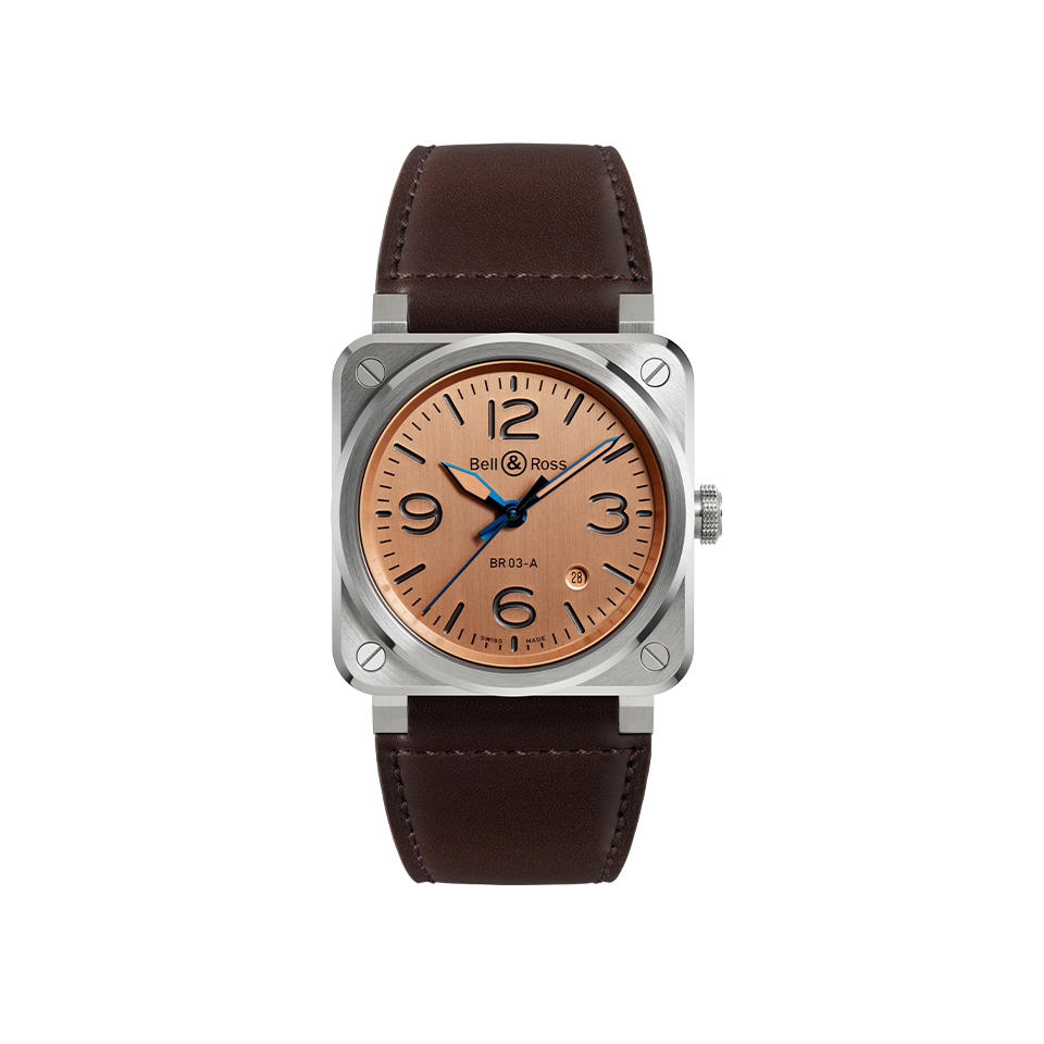 Bell & Ross BR 03 Copper 41.00mm BR03A-GB-ST/SCA Hardy Brothers Jewellers