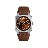 Bell & Ross BR 03 Golden Heritage 41.00mm BR03A-GH-ST/SCA Hardy Brothers Jewellers