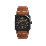 Bell & Ross BR 03 Heritage 41.00mm BR03A-HER-CE/SCA Hardy Brothers Jewellers