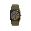 Bell & Ross BR 03 Military Ceramic 41.00mm BR03A-MIL-CE/SRB Hardy Brothers Jewellers