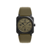 Bell & Ross BR 03 Military Ceramic 41.00mm BR03A-MIL-CE/SRB Hardy Brothers Jewellers