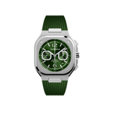 Hardy Brothers Jewellers | Bell & Ross BR 05 Chrono Green Steel 42.00mm