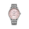 Breitling Navitimer Automatic 32 Pink Mother Of Pearl Dial Stainless Steel A77320D91K1A1 Hardy Brothers Jewellers