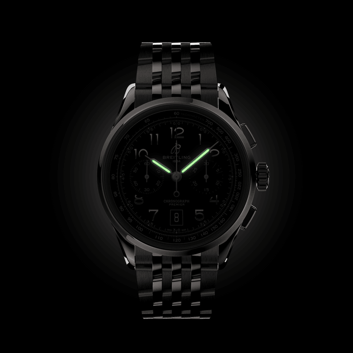 Breitling Premier B01 Chronograph 42 Green | Hardy Brothers Jewellers