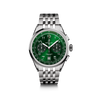 Watch Breitling Premier B01 Chronograph 42 Green Dial Stainless Steel Bracelet Hardy Brothers Jewellers