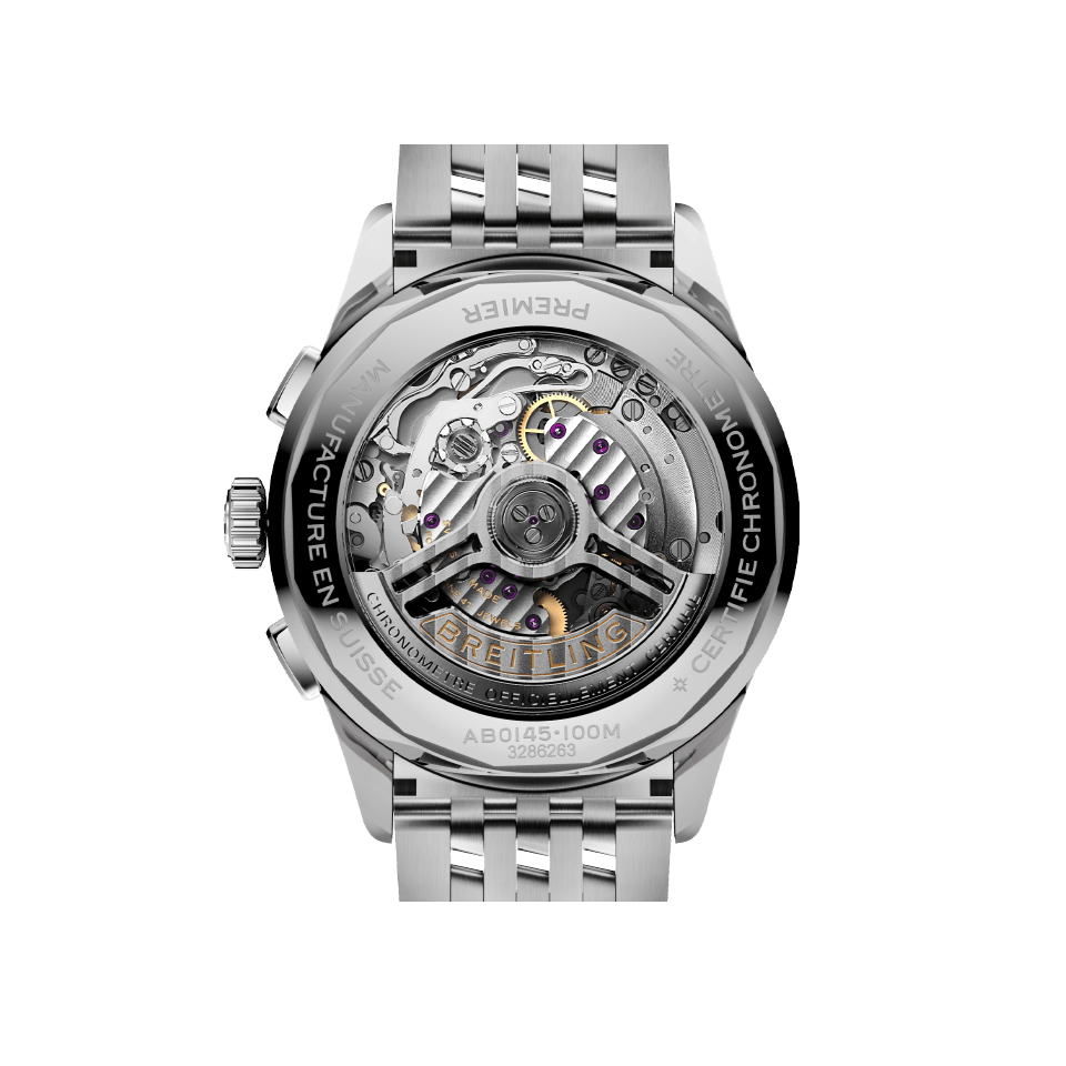 Breitling Premier B01 Chronograph 42 Green | Hardy Brothers Jewellers