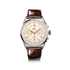 Watch Breitling Premier B01 Chronograph 42 Silver Dial Stainless Steel Alligator Strap Hardy Brothers Jewellers
